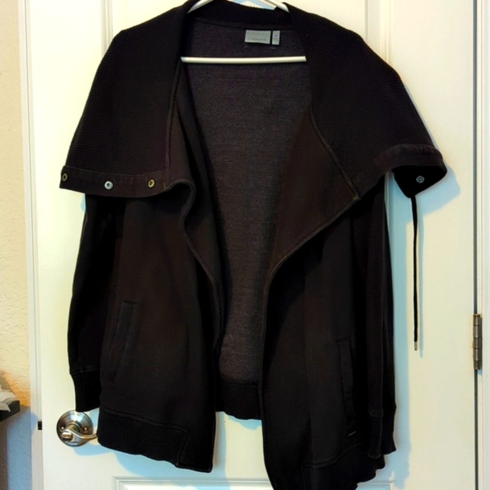 Last Chance before donating - Athleta button neck wrap sweatshirt